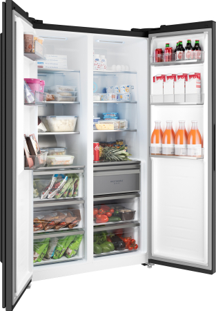     Weissgauff WSBS 1036 Inverter NoFrost Premium Dark Inox