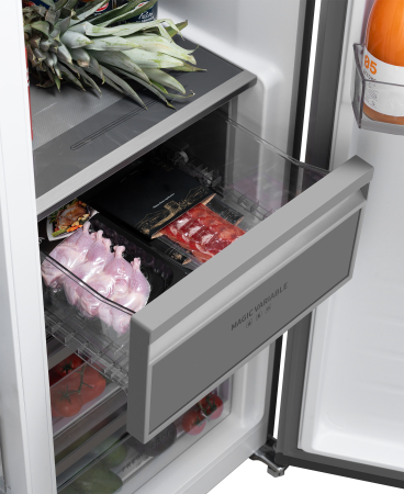     Weissgauff WSBS 1036 Inverter NoFrost Premium Dark Inox