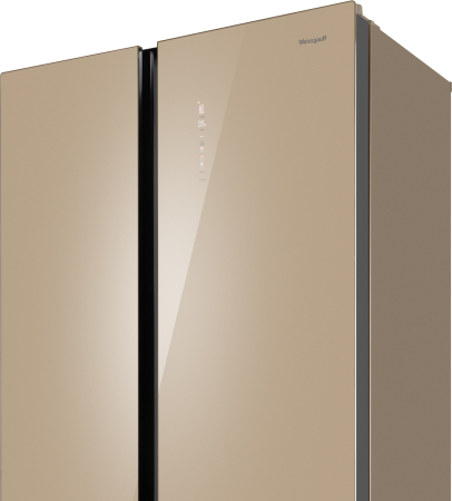     Weissgauff WSBS 1036 Inverter NoFrost Premium hampagne Glass