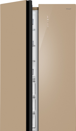     Weissgauff WSBS 1036 Inverter NoFrost Premium hampagne Glass