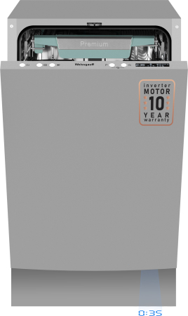        , -   Weissgauff BDW 4575 D Inverter AutoOpen Timer Floor