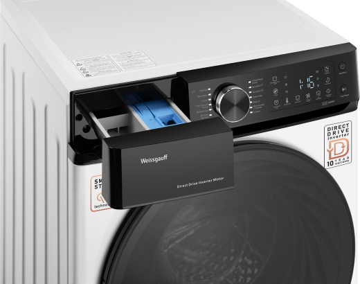 C��������� ������ � ������ ��������, ���������� � ����� Weissgauff WM 59411 Direct Drive Inverter Steam