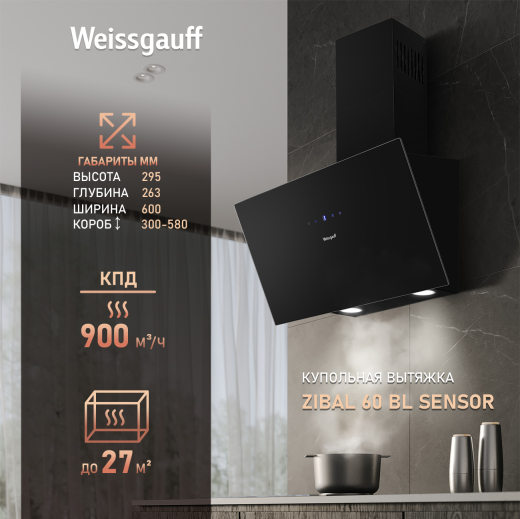 ��������� ������� Weissgauff Zibal 60 BL Sensor