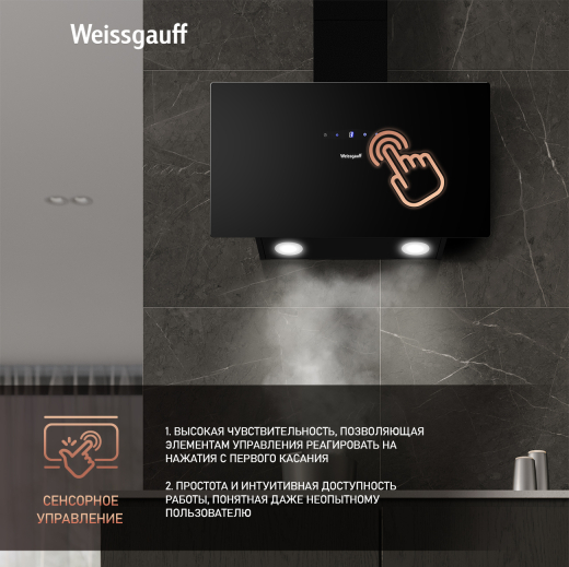 ��������� ������� Weissgauff Zibal 60 BL Sensor