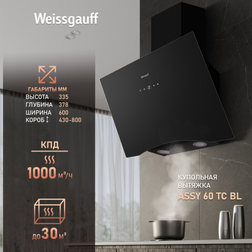 ��������� �������  Weissgauff ASSY 60 TC BL