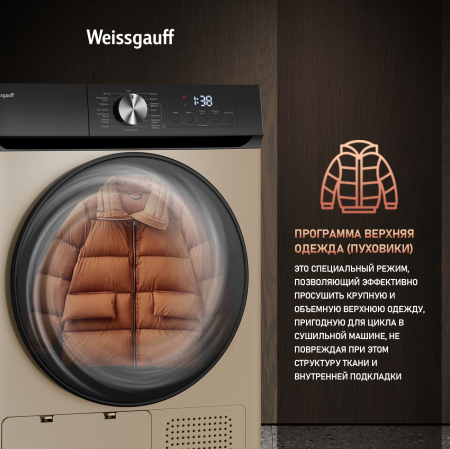   Weissgauff WD 6010 Heat Pump Champagne