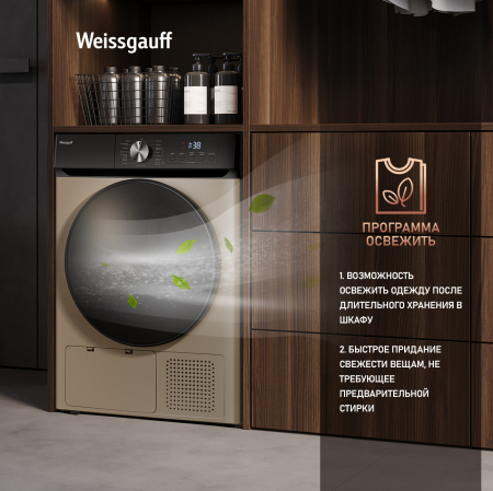   Weissgauff WD 6010 Heat Pump Champagne