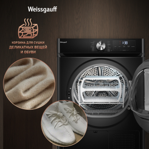   Weissgauff WD 6010 Heat Pump Matt Black