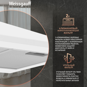   Weissgauff Zosma 50 PB WH