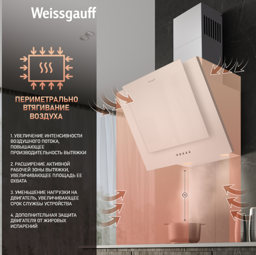 ��������� ������� Weissgauff GAMMA 60 PB WH