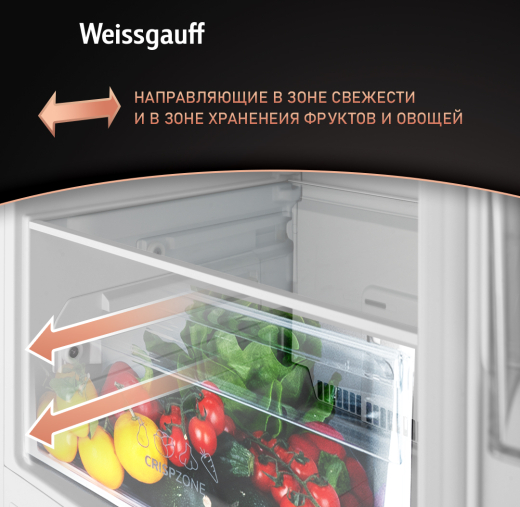 ������������ ����������� � ���������� Weissgauff WRKI 195 Full NoFrost Inverter