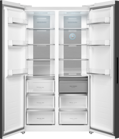     Weissgauff WSBS 1036 Inverter NoFrost Premium White Glass