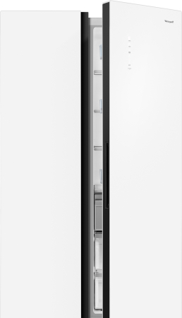     Weissgauff WSBS 1036 Inverter NoFrost Premium White Glass