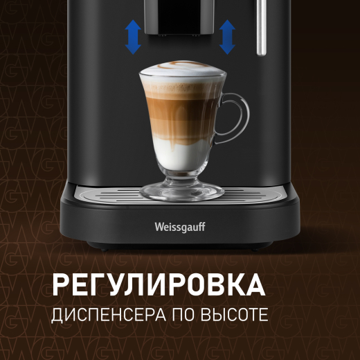���������� Weissgauff WCM-225 Black Touch Cappuccino