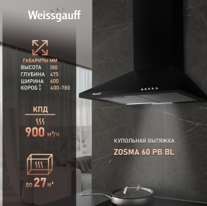   Weissgauff Zosma 60 PB BL
