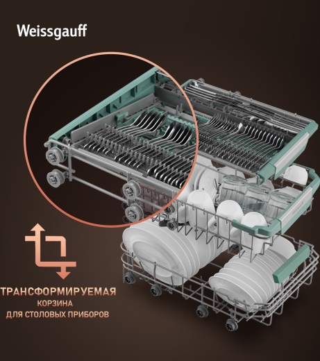 ������������ ������������� ������ � ����� �� ����, ����-����������� � ���������� Weissgauff BDW 4536 D Inverter AutoOpen Infolight