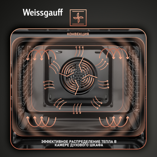 ������� ���� Weissgauff EOM 691 PDBS Steam Clean Black Edition