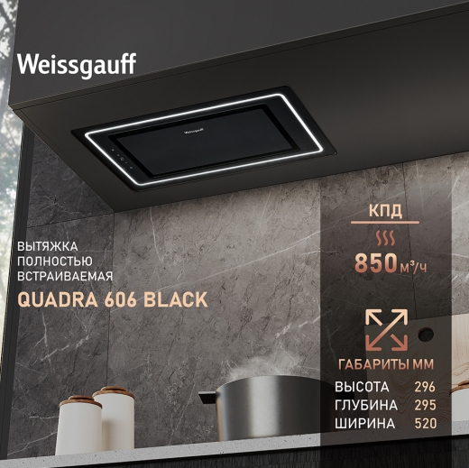 �������� ������������ ������� Weissgauff Quadra 606 Black