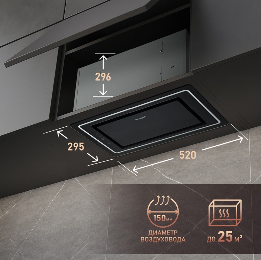 �������� ������������ ������� Weissgauff Quadra 606 Black
