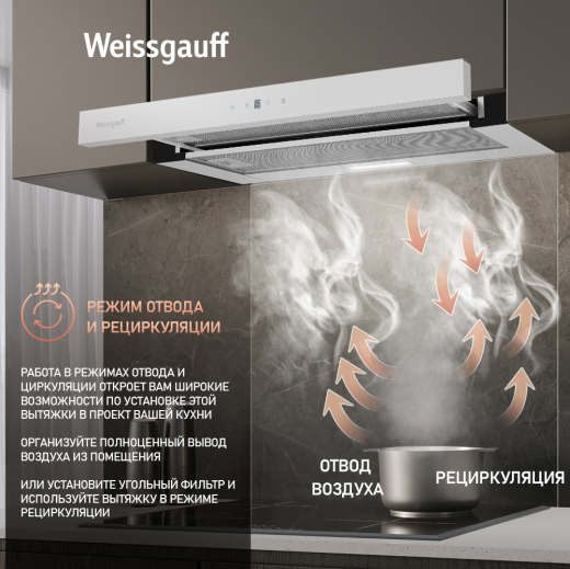 �������� ������������ ������� Weissgauff TEL 600 TC WH