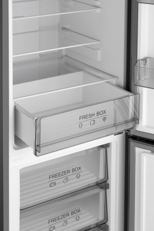     Weissgauff WRK 185 Total NoFrost Inverter Beige Glass