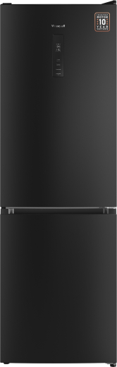 ��������������� ����������� � ���������� Weissgauff WRK 185 Total NoFrost Inverter Black Inox