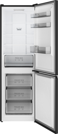     Weissgauff WRK 185 Total NoFrost Inverter Black Inox