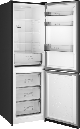     Weissgauff WRK 185 Total NoFrost Inverter Black Inox