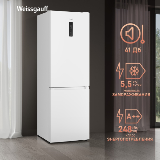 ��������������� ����������� � ���������� Weissgauff WRK 2000 Total NoFrost Inverter White
