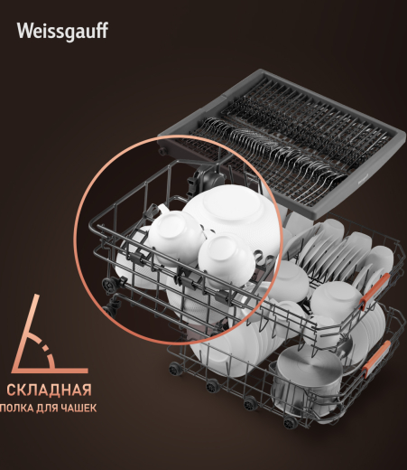 ������������ ������������� ������ � ����� �� ���� � ����-����������� Weissgauff BDW 6038 D Autoopen