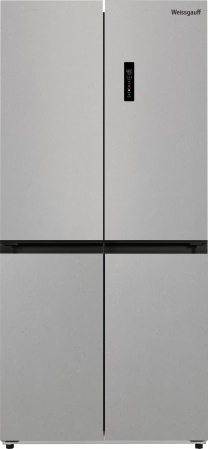     Weissgauff WCD 450 Bru Steel Glass NoFrost Inverter