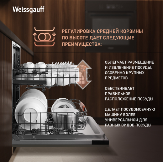 ������������ ������������� ������ � ����� �� ���� Weissgauff BDW 6038 Infolight