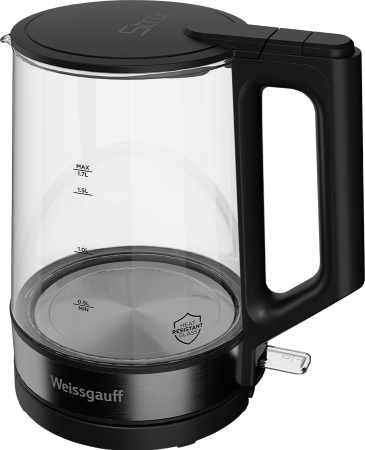   Weissgauff WK 1700 EcoGlass Nero