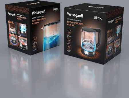   Weissgauff WK 1700 EcoGlass Nero