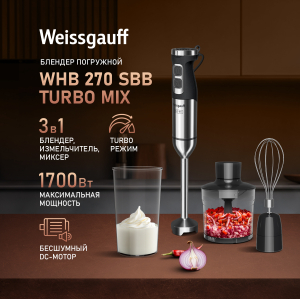   Weissgauff WHB 270 SBB Turbo Mix