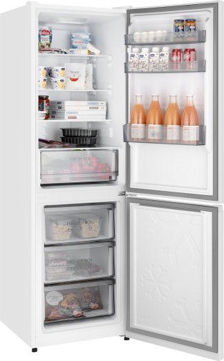 ��������������� ����������� � ���������� Weissgauff WRK 185 Total NoFrost Inverter White