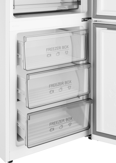 ��������������� ����������� � ���������� Weissgauff WRK 185 Total NoFrost Inverter White