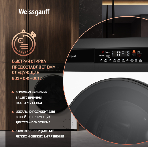 C��������� ������ � ���������� � ����� Weissgauff WM 4948 Inverter Steam