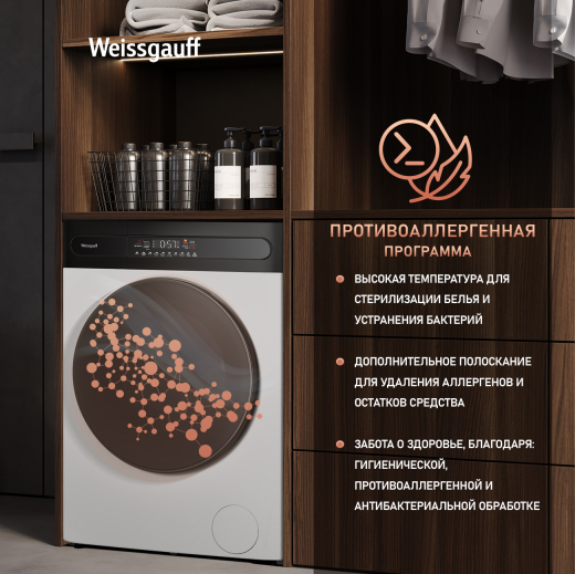 C��������� ������ � ���������� � ����� Weissgauff WM 4948 Inverter Steam