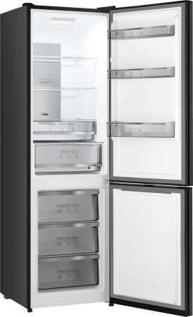     Weissgauff WRK 2000 Total NoFrost Inverter Black Glass