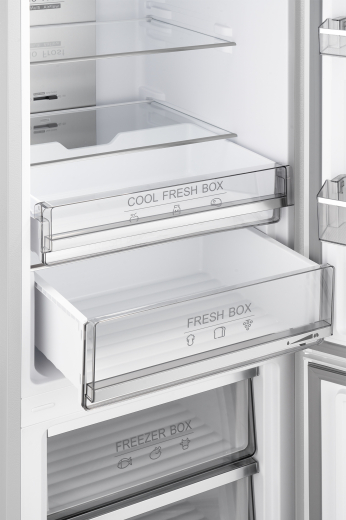 ��������������� ����������� � ���������� Weissgauff WRK 2000 Total NoFrost Inverter White Glass