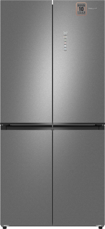     Weissgauff WCD 450 Bru Steel Glass NoFrost Inverter