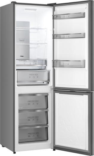 ��������������� ����������� � ���������� Weissgauff WRK 2000 Total NoFrost Inverter Bru Steel Glass