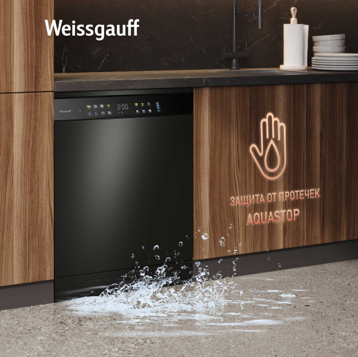 ������������� ������ Weissgauff DW 6039 Touch Dual Wash Black