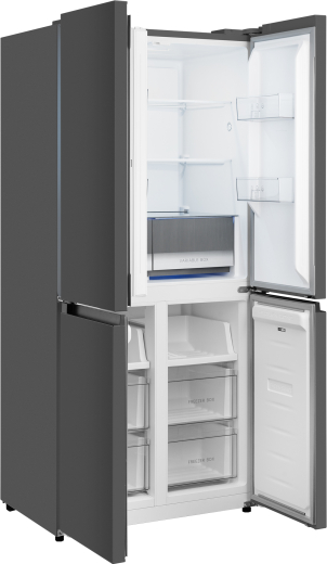 ��������������� ����������� � ���������� Weissgauff WCD 450 Dark Grey NoFrost Inverter