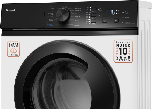 C��������� ������ � ���������� � ����� Weissgauff WM 4527 DC Inverter Steam�