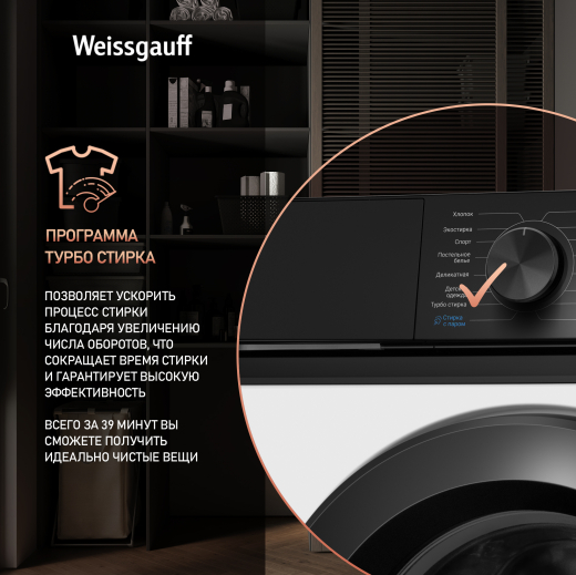 C��������� ������ � ���������� � ����� Weissgauff WM 4527 DC Inverter Steam�