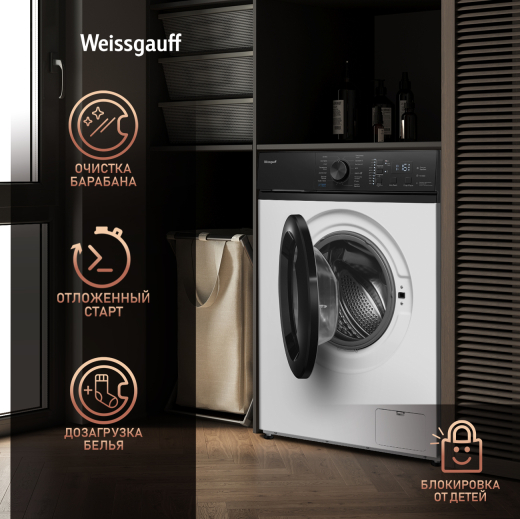 C��������� ������ � ���������� � ����� Weissgauff WM 4527 DC Inverter Steam�