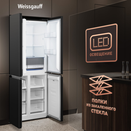     Weissgauff WCD 450 BG NoFrost Inverter