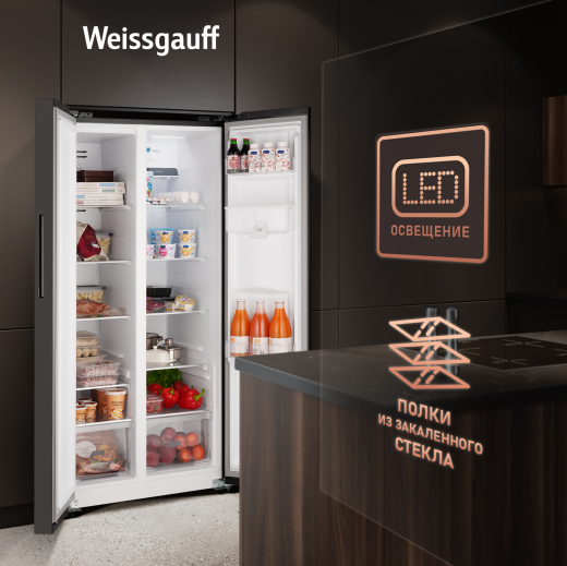 ��������������� ����������� � ���������� � ������� ����  Weissgauff WSBS 600 B NoFrost Inverter Water Dispenser